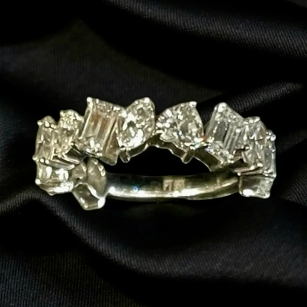 Multi shape Lab Grown Diamond dress ring.