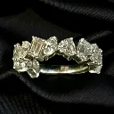 Multi shape Lab Grown Diamond dress ring.