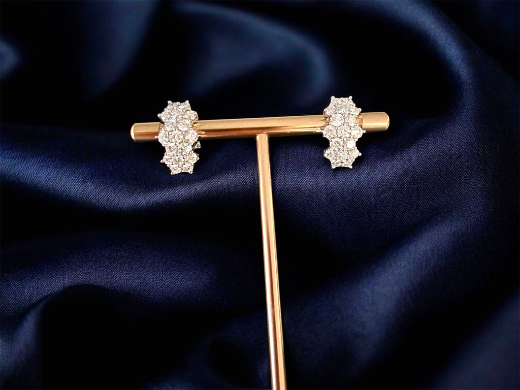 18k White Gold Earrings